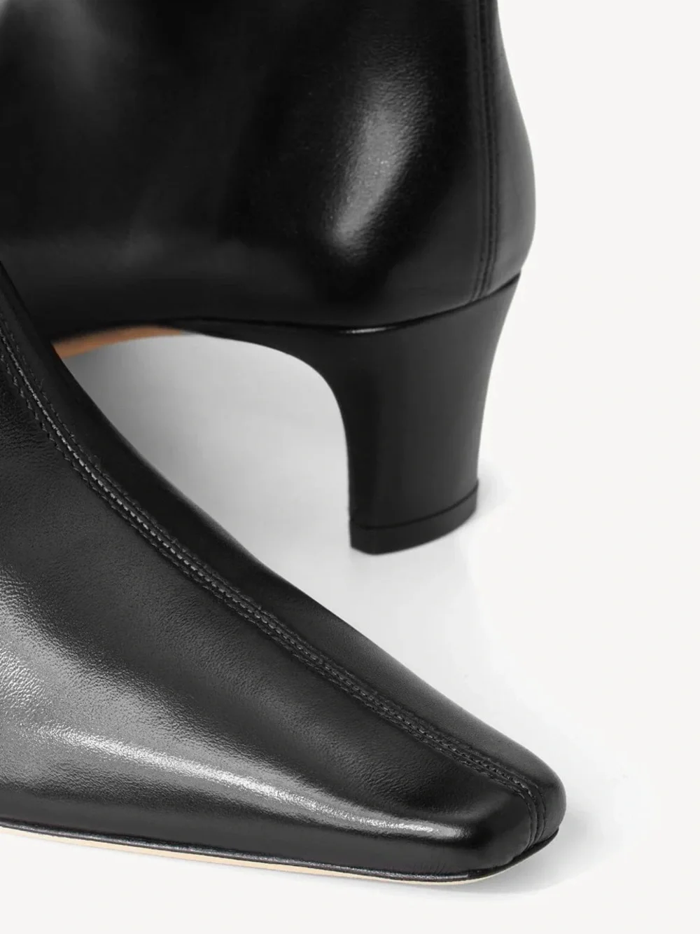 Staud Wally Boot | Women’s Black Knee-High Leather Boots